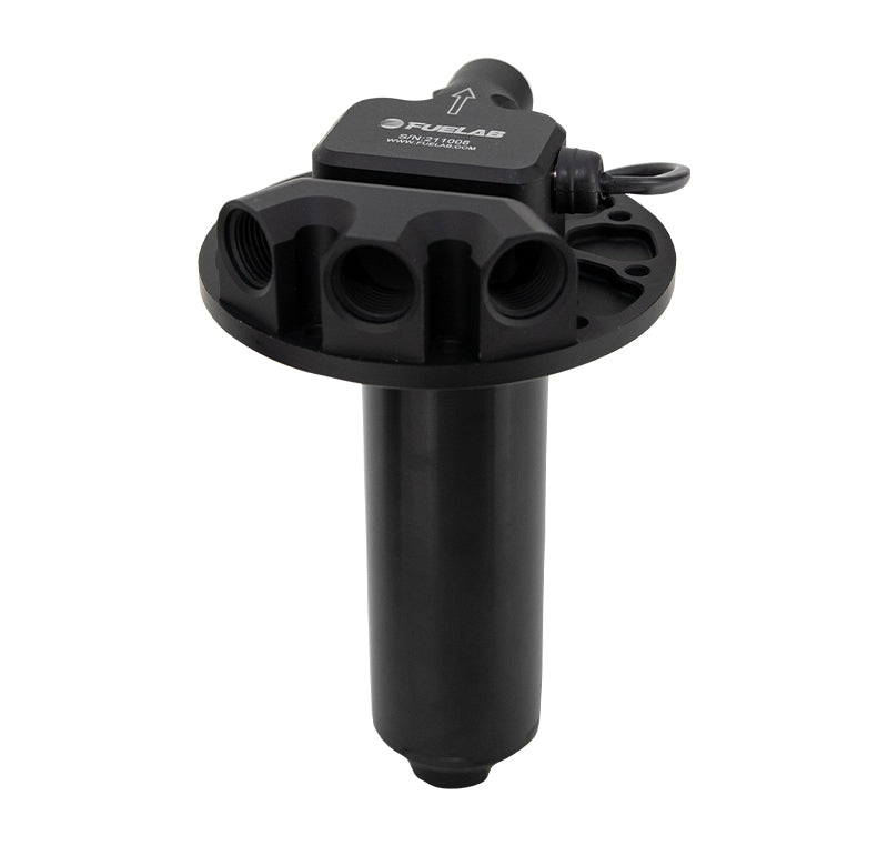 Fuelab 高効率 インジェクション用625馬力対応 SAE プレートマウント ブラシレススクリューポンプ - 250 LHP
