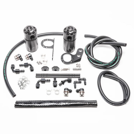 Radium Engineering 2017+ ホンダ シビック タイプR FK8 / FL5 フルードロック デュアルキャッチタンクキット - 20-0826-FL