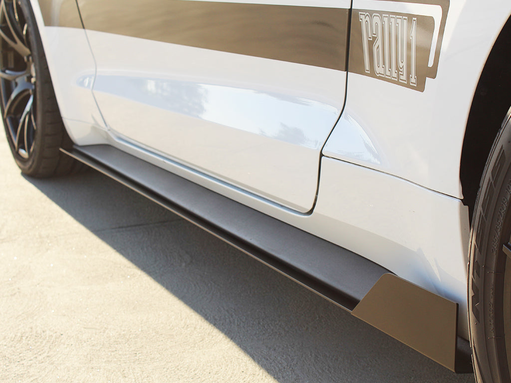 Rally Innovations 2015-2017 フォード マスタング サイドスプリッター [FO-P8T-SPL-01]