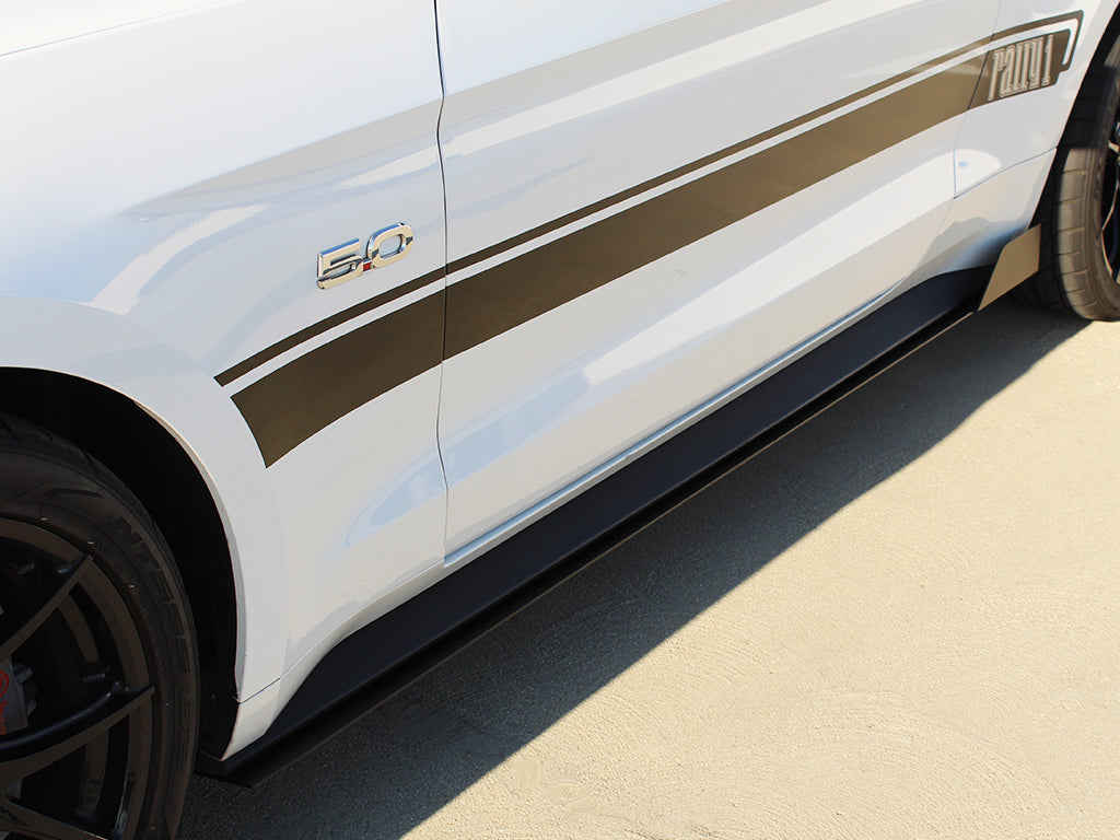 Rally Innovations 2015-2017 フォード マスタング サイドスプリッター [FO-P8T-SPL-01]