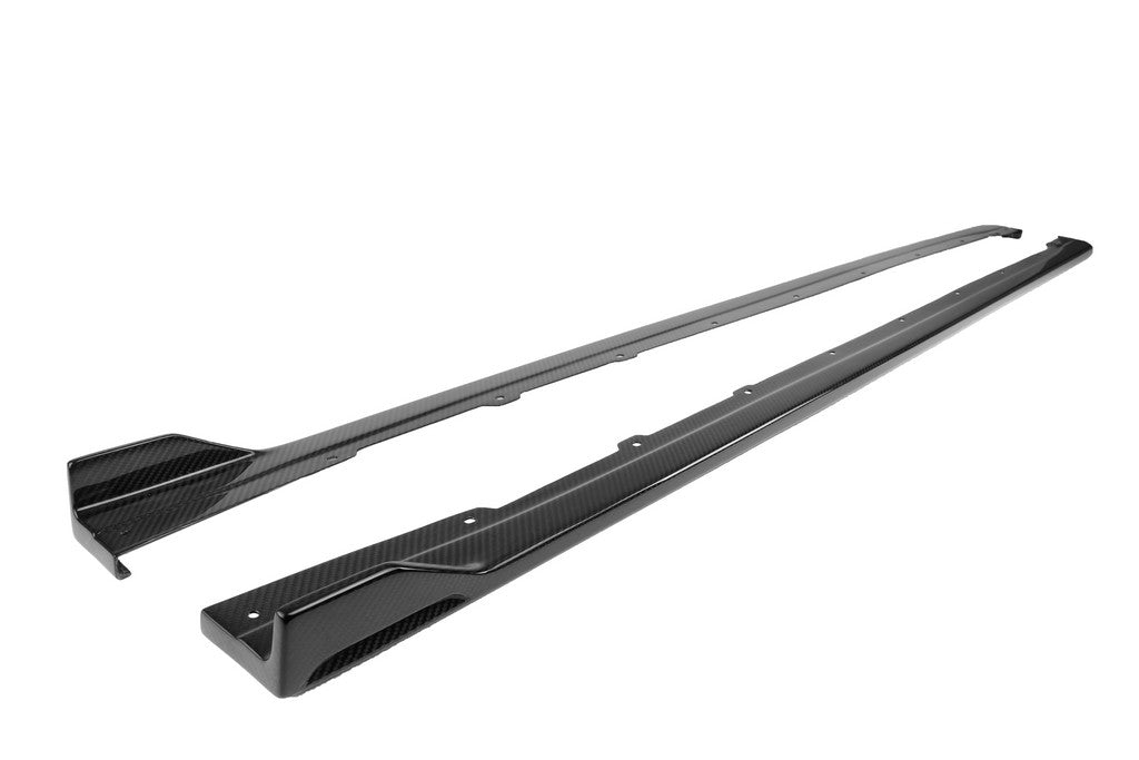 APRパフォーマンス カーボンファイバー サイド ロッカー エクステンション スバル WRX/STI - FS-815008