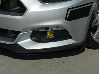 Rally Innovations 2015-2017 フォード マスタング (非GTおよびGTパフォーマンスパック両方) 3ピース フロントスプリッター [FO-P8T-FSP-02]