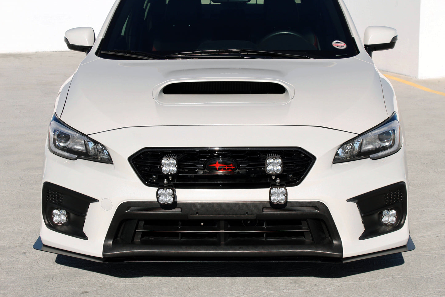 Rally Innovations 2018-2021 スバル WRX/STI 3ピース フロントスプリッター [SU-VAB-FSP-01]