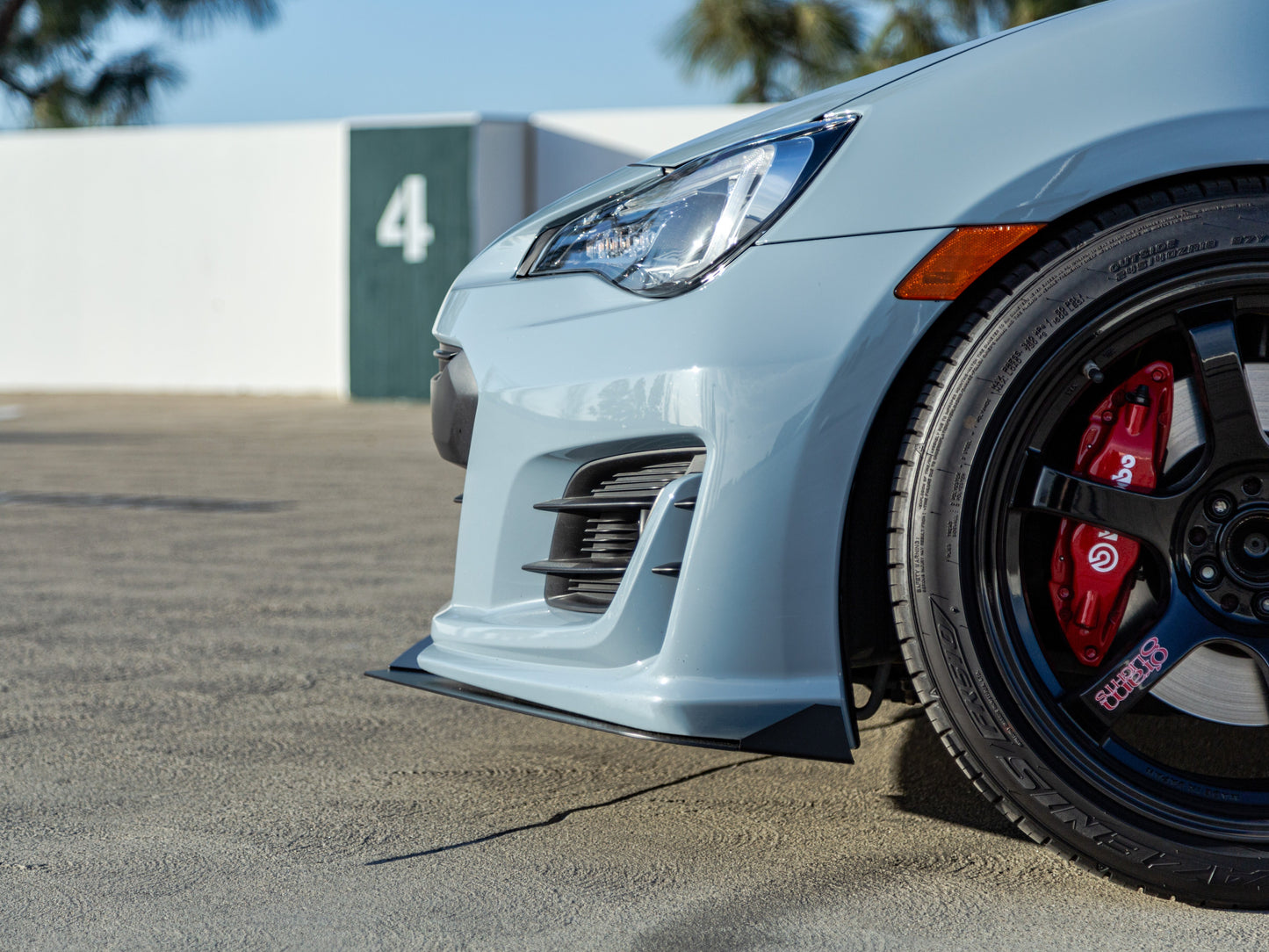 Rally Innovations 2017-2020 スバル BRZ 3ピース フロントスプリッター [SU-ZCA-FSP-01]