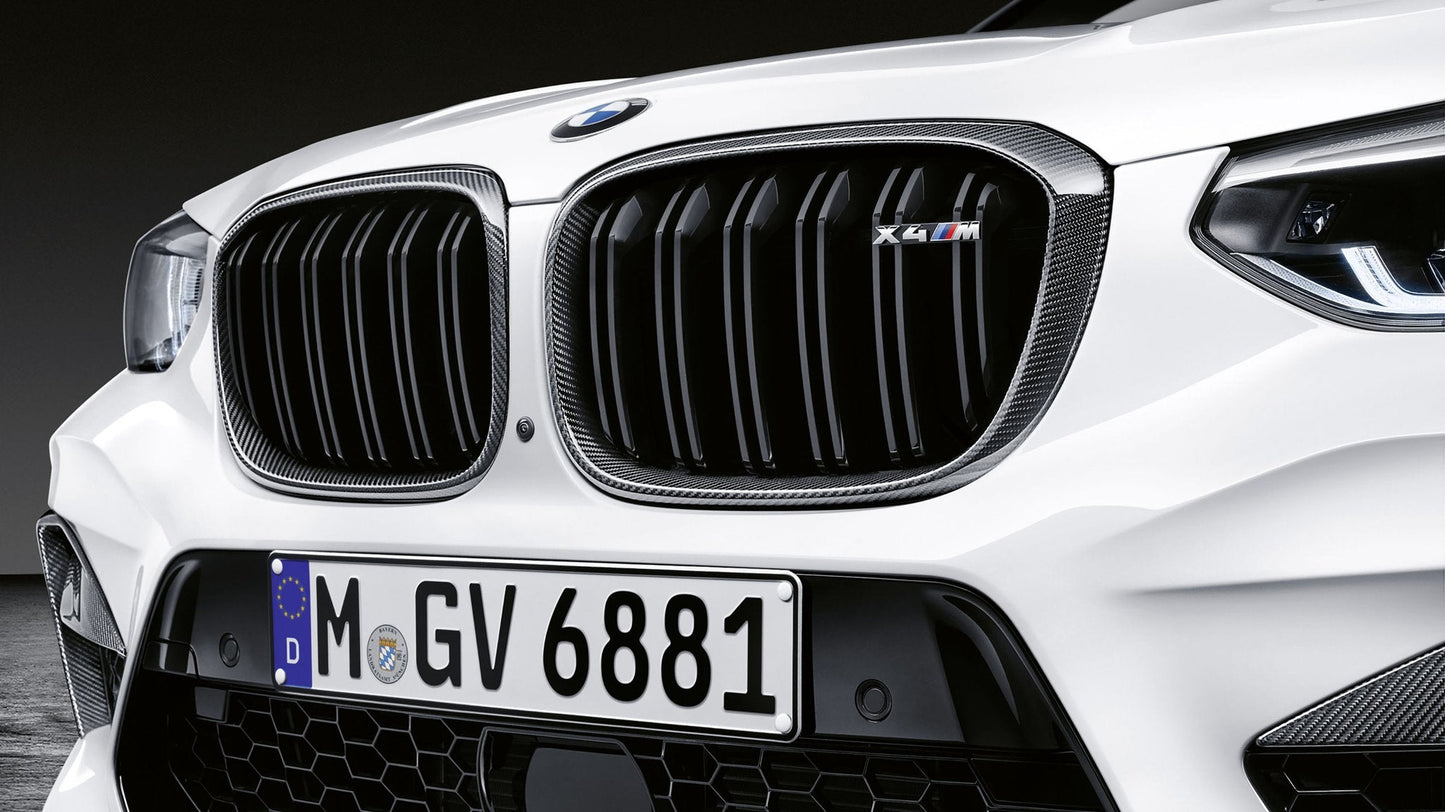 BMW m Performance f98 x4m carbon front grille set 1 - iND Distribution