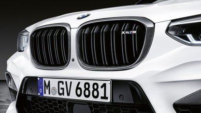 BMW m Performance f98 x4m carbon front grille set 1 - iND Distribution