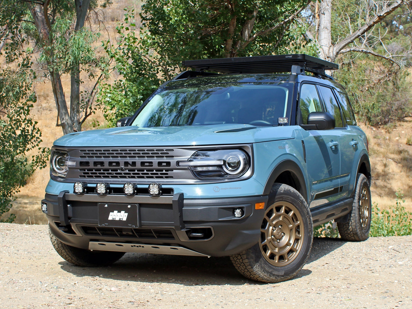 Rally Innovations 2021-2024 フォード ブロンコ スポーツ ファーストエディション/バッドランズ スキッドガード [FO-R9F-SKG-01]