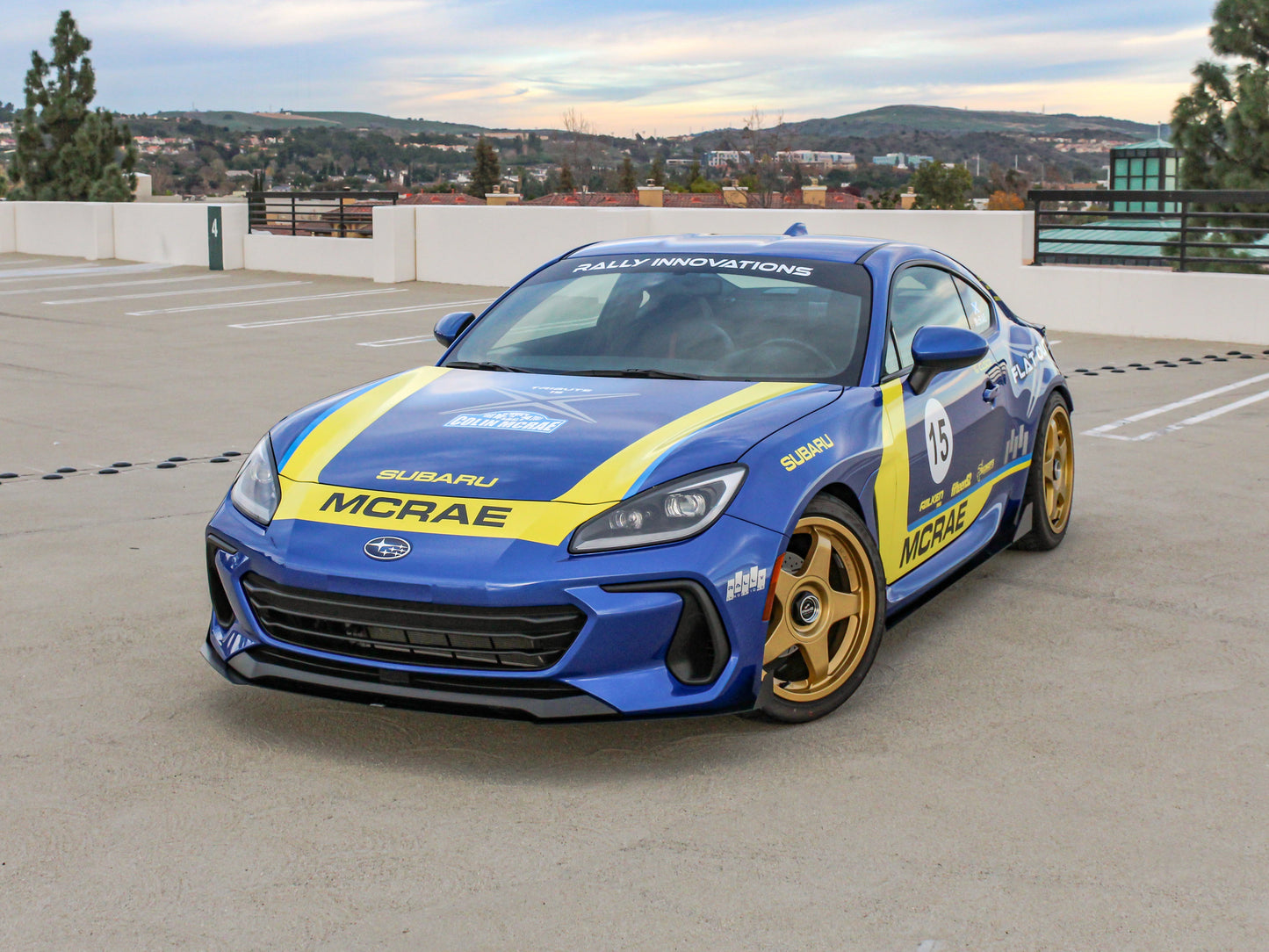 Rally Innovations 2022年以降 スバル BRZ 3ピース フロントスプリッター [SU-ZDB-FSP-01]