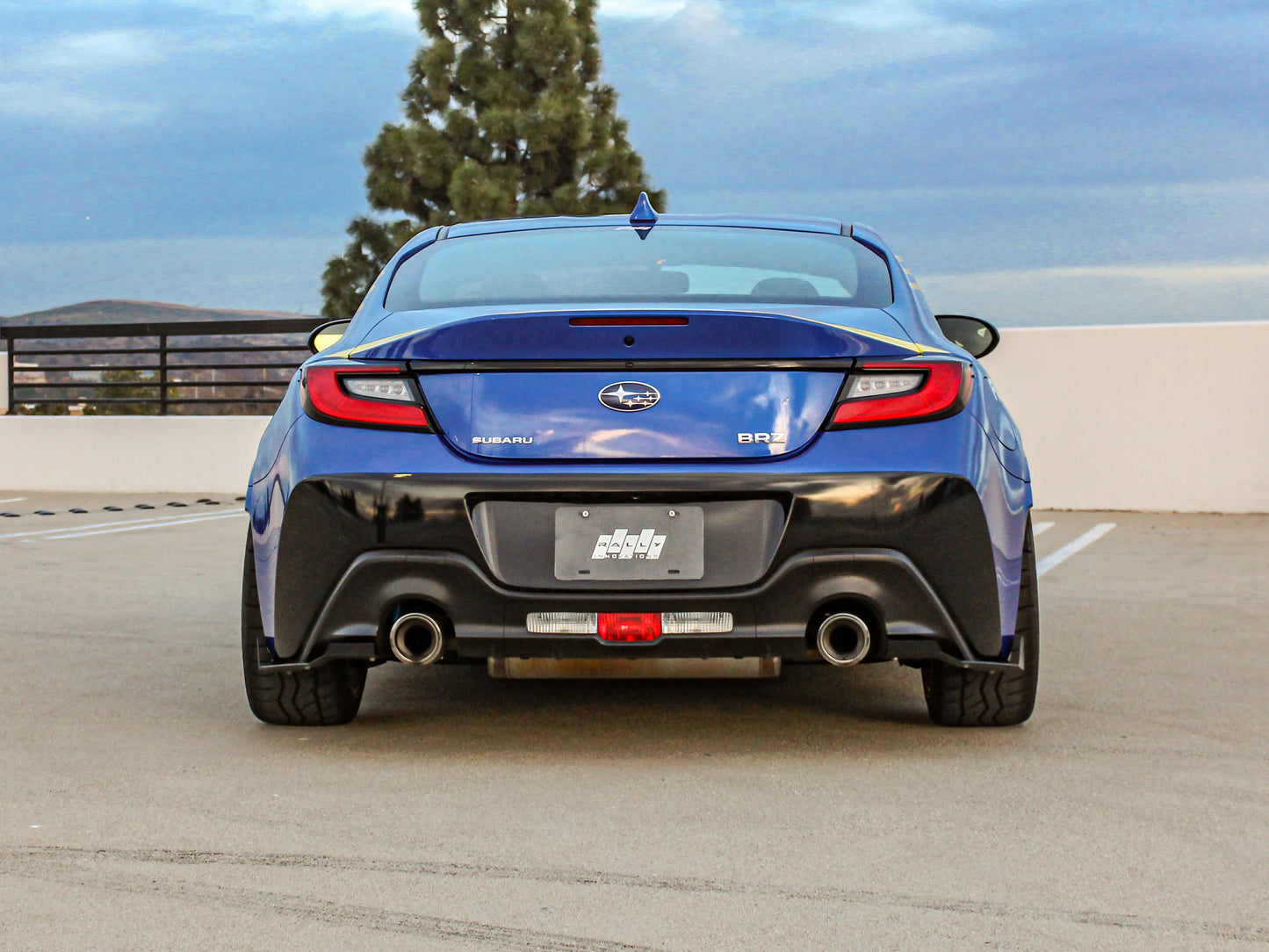 Rally Innovations 2022年以降 スバル BRZ 2ピース リアスプリッター [SU-ZDB-RSP-01]