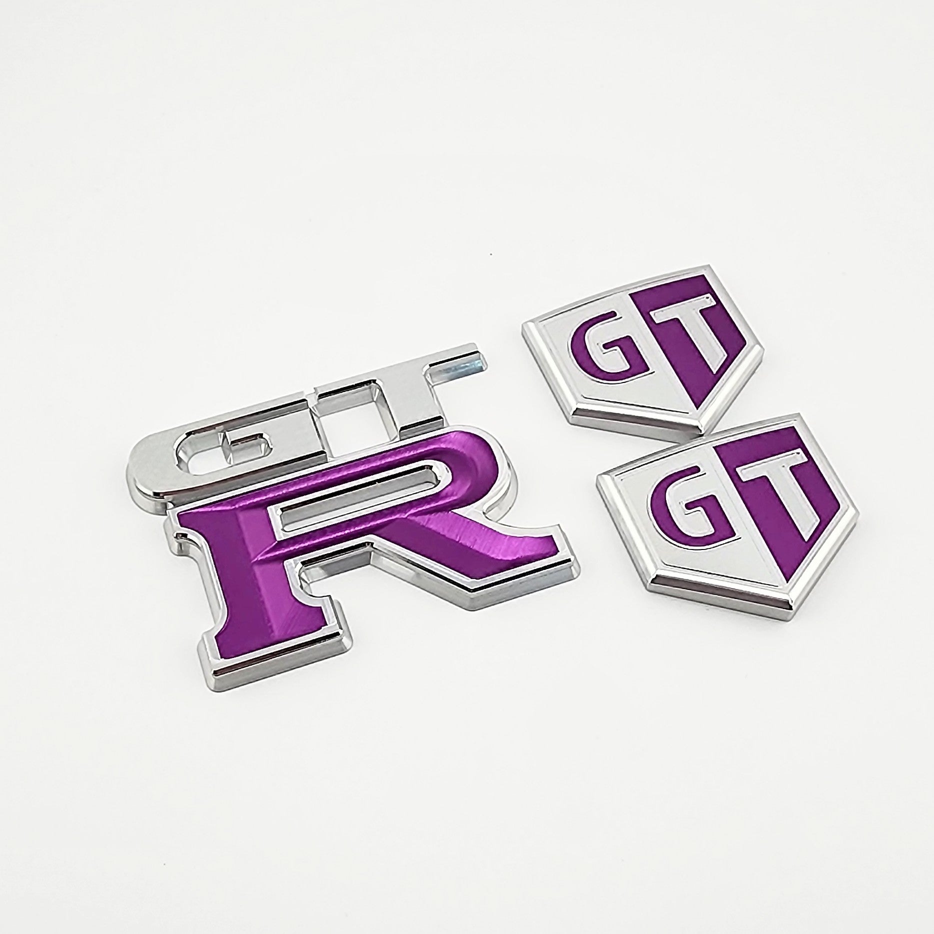OutSiderGarage ニッサン BCNR33 / BNR34 ビレット GT-R エンブレムバッジセット