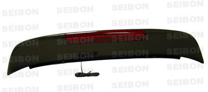 Seibon 1992-1995 ホンダ シビック ハッチバック SP カーボンファイバー リアスポイラー LED付