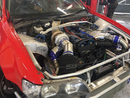 Speed Tek Auto Racing トヨタ 2JZ-GE ハイマウントスチームパイプ エキゾーストマニホールド JZA80 2JZ アリスト ノンターボ