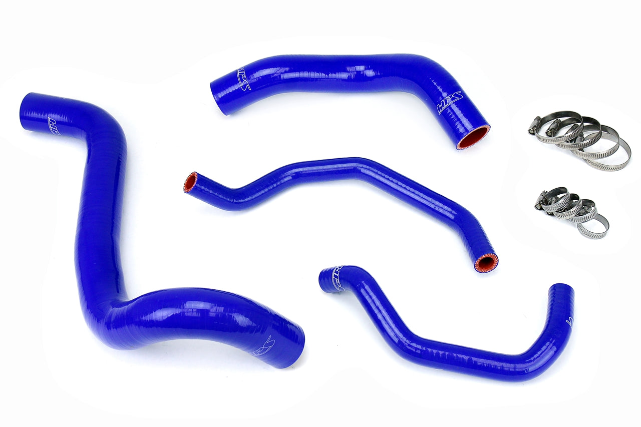HPS シリコン ホース キット - ラジエーターおよびヒーター ホース 57-1426-BLUE