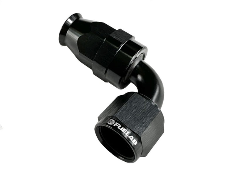 Fuelab PTFE スイベルホースエンドフィッティング - 90度 - 8AN