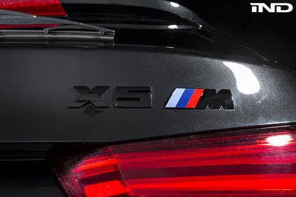 iND f85 x5m painted trunk emblem - iND Distribution
