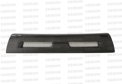 Seibon 2008-2012 ミツビシ エボリューション10 エンブレム無し カーボンファイバー フロントグリル（MRモデル非対応）