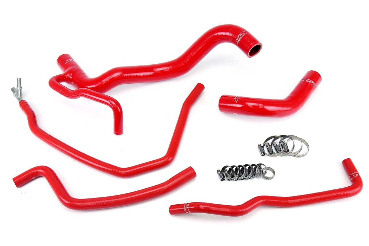 HPS ラジエーター ホース キット - 2011-2015 サイオン tC (57-1479-RED)
