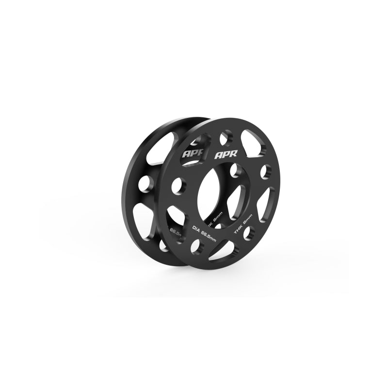APR ホイールスペーサー - 5x112 - ハブ径66.5mm - 厚さ8mm（2個セット）