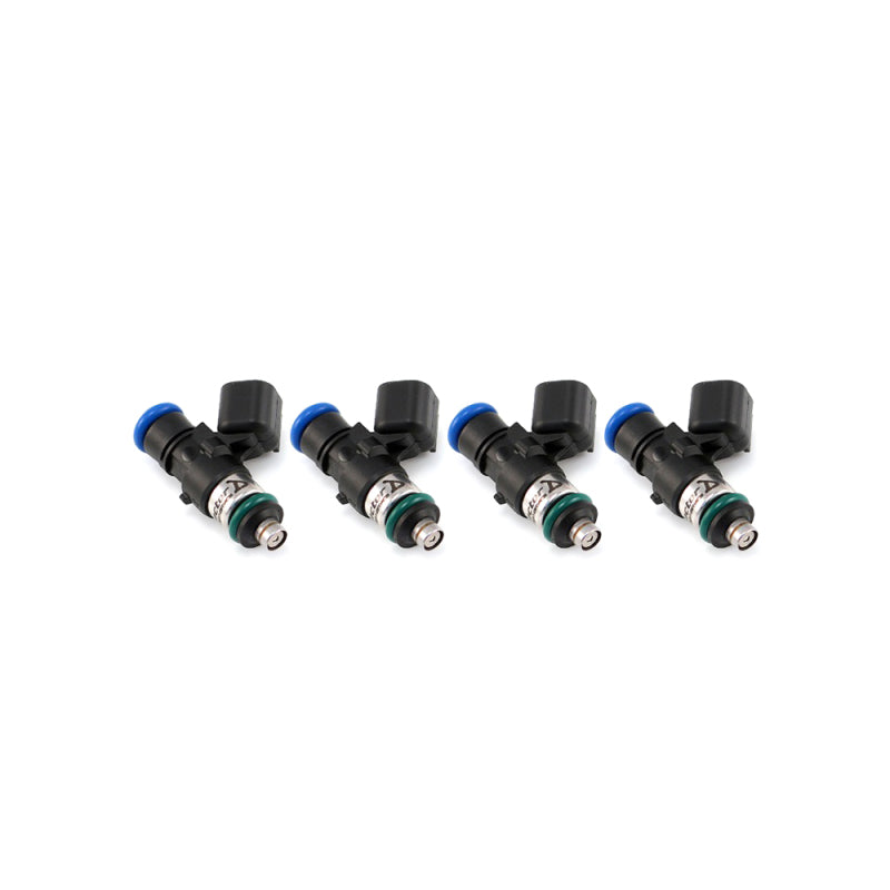 Injector Dynamics 1750-XDS - コネクタ付インジェクター 34mm長 アダプターなし 14mm Oリング - 4個セット
