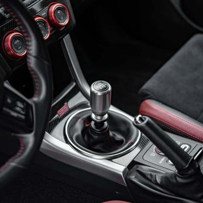 GrimmSpeed スワップトップ・ウエイテッドシフトノブ ピストン ステンレス | スバル 5速/6速MT車