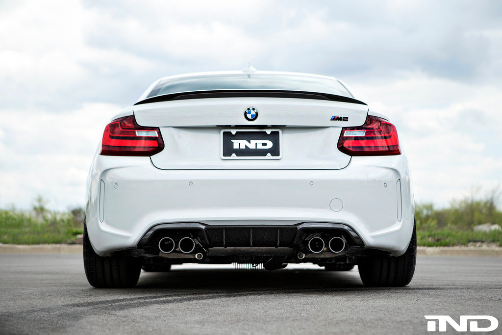 iND painted license plate frame - iND Distribution