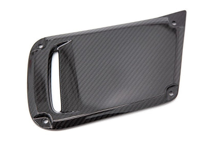 OLM LE ドライカーボンファイバー JDM DRL フェイスリフトベゼルカバー（フォグ穴なし）- 2018-2021 スバル WRX / STI用