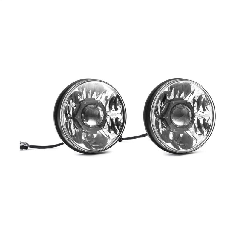 KC HiLiTES 18-20 Jeep JL/JT 7インチ Gravity LED Pro DOT認証交換用ヘッドライト（ペアパックシステム）