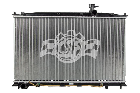 CSF 07-09 Hyundai Santa Fe 2.7L 純正互換 プラスチック製ラジエーター