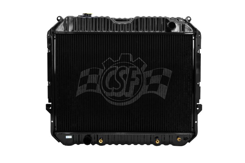 CSF 92-96 Ford E-350 Econoline 7.5L 純正互換 プラスチック製ラジエーター