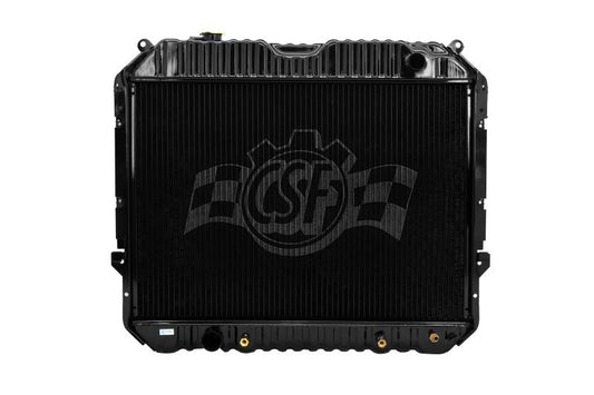 CSF 92-96 Ford E-350 Econoline 7.5L 純正互換 プラスチック製ラジエーター