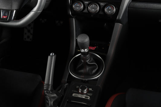 GrimmSpeed スタビーシフトノブ ステンレス ブラック M12×1.25 | 汎用