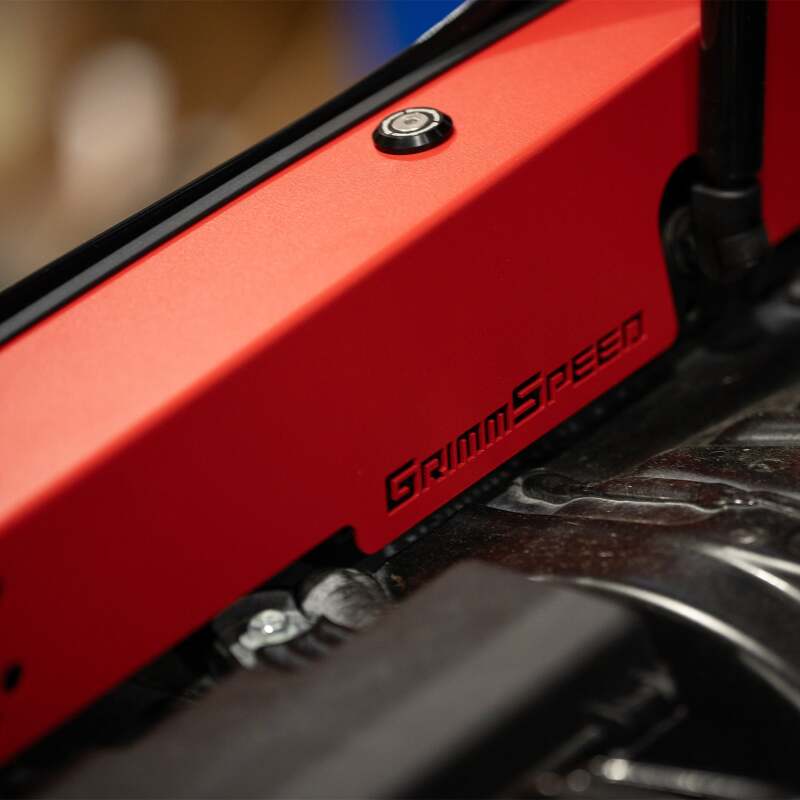 GrimmSpeed フェンダーシュラウドキット レッド | スバル 2022年以降 WRX