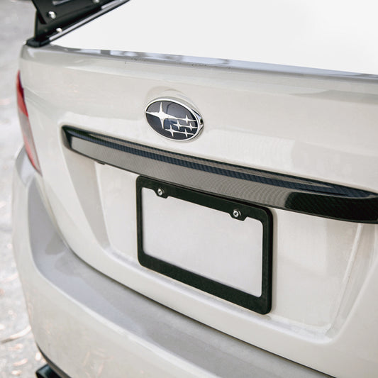 Seibon 2015-2016 スバル WRX / STI / インプレッサ カーボンファイバー リアフィンガーニッシュ