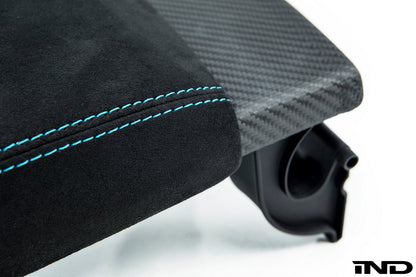 iND f87 m2 alcantara custom stitched armrest - iND Distribution