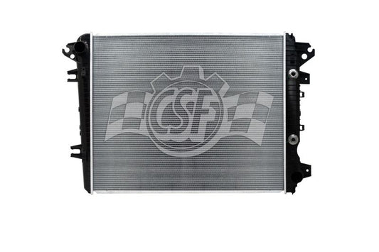 CSF 17-19 シボレー シルバラード 2500HD 6.6L 純正互換 プラスチック製ラジエーター