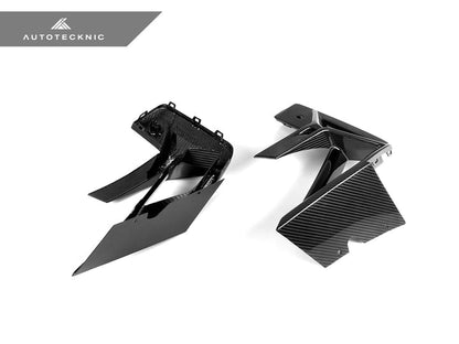 AutoTecknic F97 X3M / F98 X4M LCI カーボンフロントバンパートリムセット