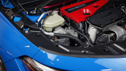 APR Performance カーボンファイバー ラジエータークーリングプレート - ホンダ FL5 シビック タイプR