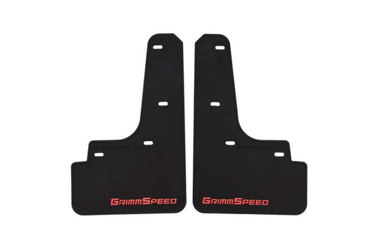 GrimmSpeed マッドフラップ ブラック/レッドロゴ | スバル 2022-2025年 WRX(VB)