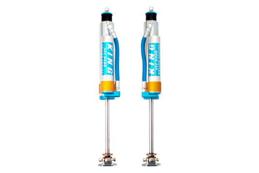 King Shocks 97-06 Jeep Wrangler TJ フロント 2.5インチ径（約63.5mm） ピギーホースリザーバーショック 6インチリフト（ペア）