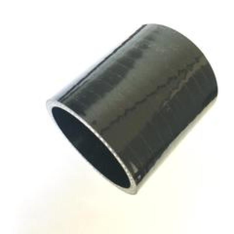 Ticon 4層強化シリコン ストレートカプラー 2.5インチ(約64mm) (ブラック)