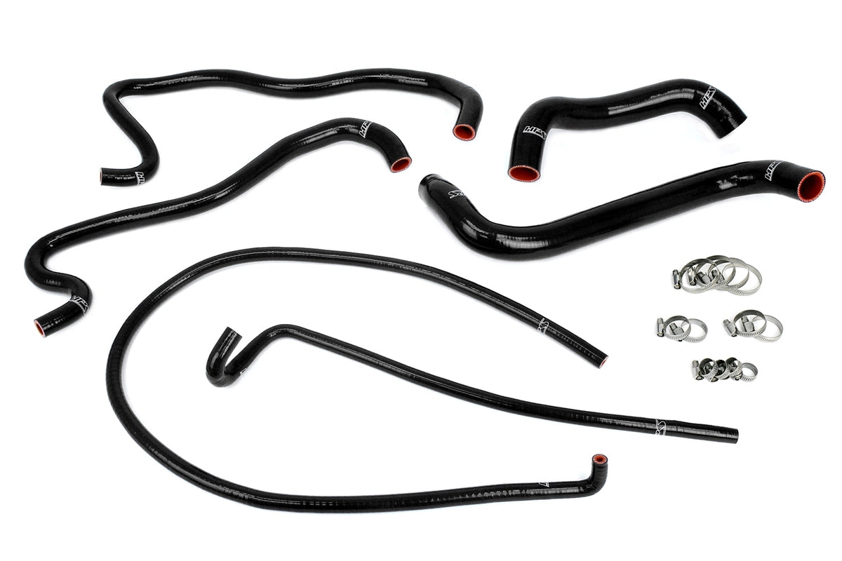 HPS シリコン ホース キット - ラジエーターおよびヒーター ホース 57-1861-BLK