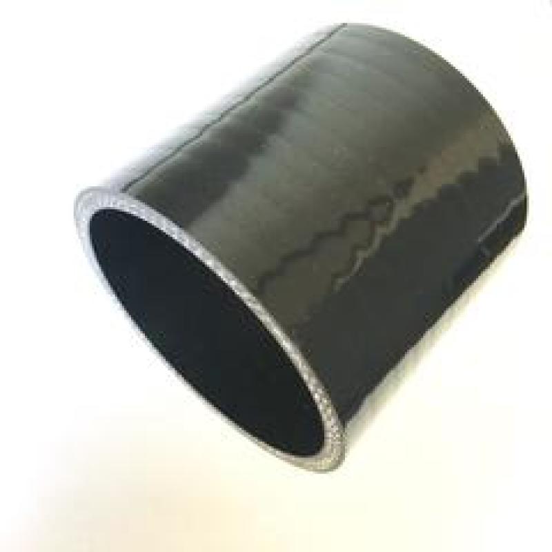 Ticon 4層強化シリコン ストレートカプラー 3インチ(約76mm) (ブラック)