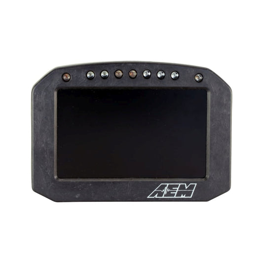 AEM CD-5LG カーボン ロギング フラッシュ デジタルダッシュディスプレイ（内蔵20Hz GPS＆アンテナ付き）