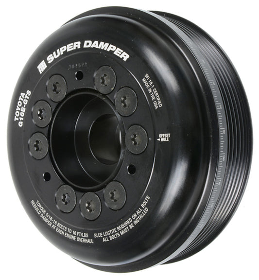 ATI ダンパー - 5.885インチ（約149.5mm） - アルミニウム製 - トヨタ G16E-GTS エンジン対応 - 3リング