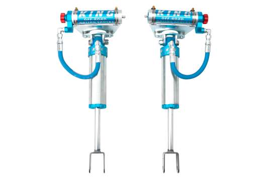 King Shocks 2011年以降 シボレー シルバラード 2500/3500/HD フロント 2.5インチ径 リモートリザーバーショック 調整機能付き（ペア）