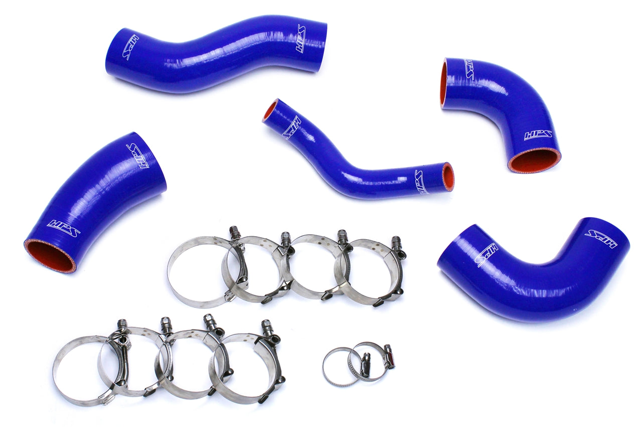 HPS シリコン ホース キット - インタークーラー ホース ブーツ 57-1420-BLUE