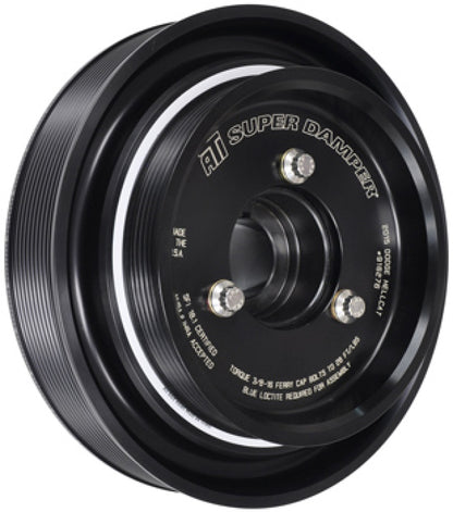 ATI ダンパー - 7.074インチ（約179.7mm） - スチール製 - クライスラー A V8 - 318-360 - シボレー フロント - 3リング