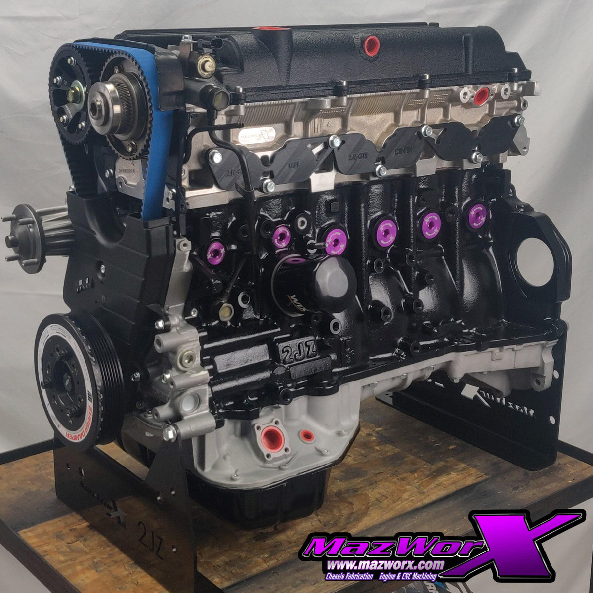Mazworx - 2JZ-GTE ポートカバーキット (11355)
