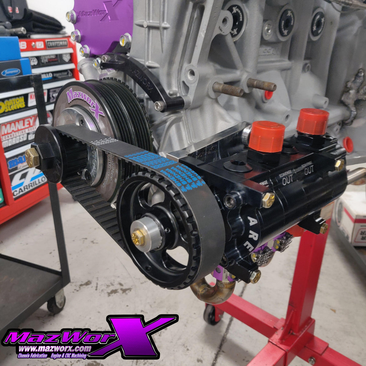 Mazworx - SR20 AWD ドライサンプキット (30107)