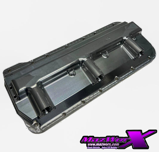Mazworx - SR20 AWD ビレットドライサンプオイルパン (30107.10)